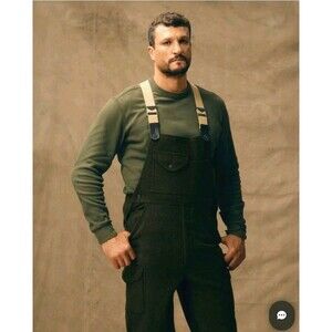 filson mackinaw wool Bibs Size 48 Forrest Green